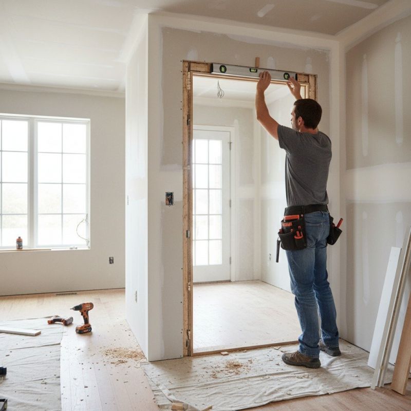 Interior Door Installation detail